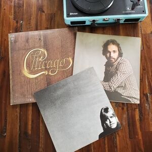 Chicago Vinyl Record 1972 With Posters